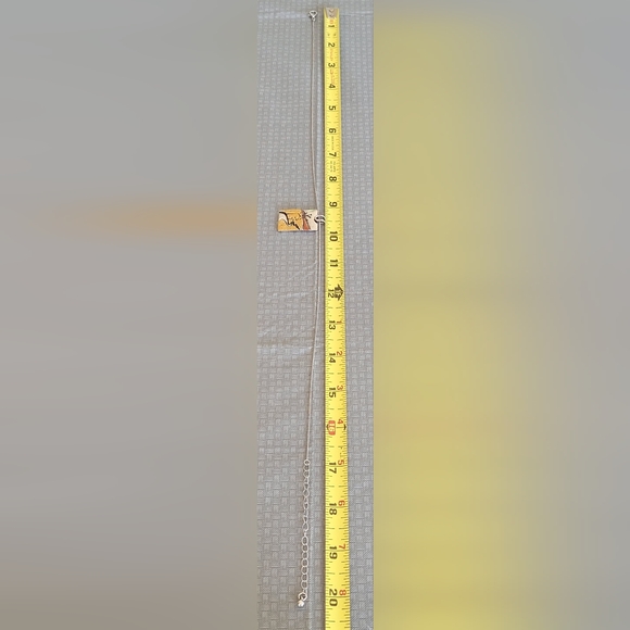 Vintage Pendant River/Brook andTrees with Delicate Chain Necklace - Picture 6 of 10